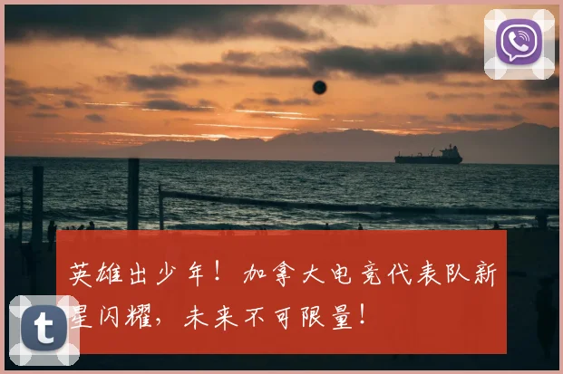 英雄出少年！加拿大电竞代表队新星闪耀，未来不可限量！